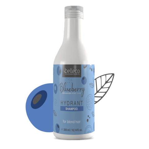 Nawilżający szampon Blueberry