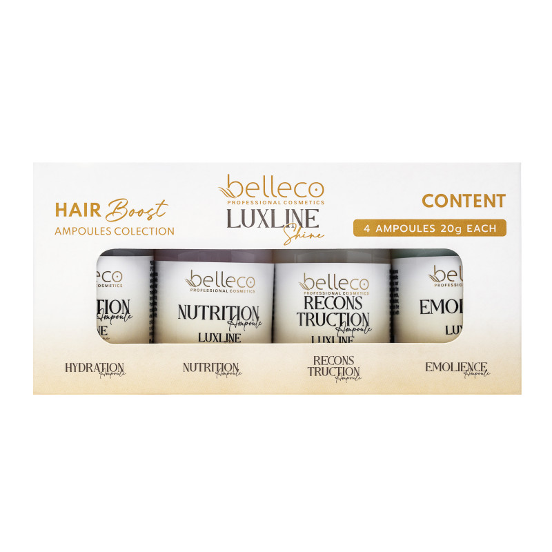 LuxLine BOOSTER KIT – Profesjonalny zestaw mikrokuracji 4x20ml