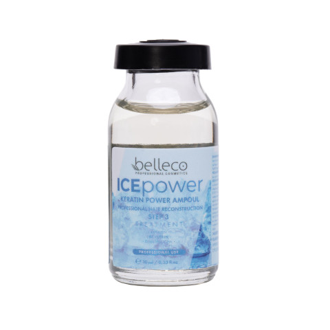 IcePower Keratin Booster Ampoule 10 ml  – Ampułki...